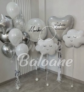 Decor din baloane pentru copii Nou-Născuți (LB-14095)