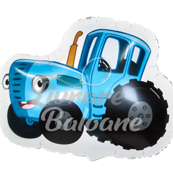 Balon cu Heliu_Tractor Albastru 66 cm