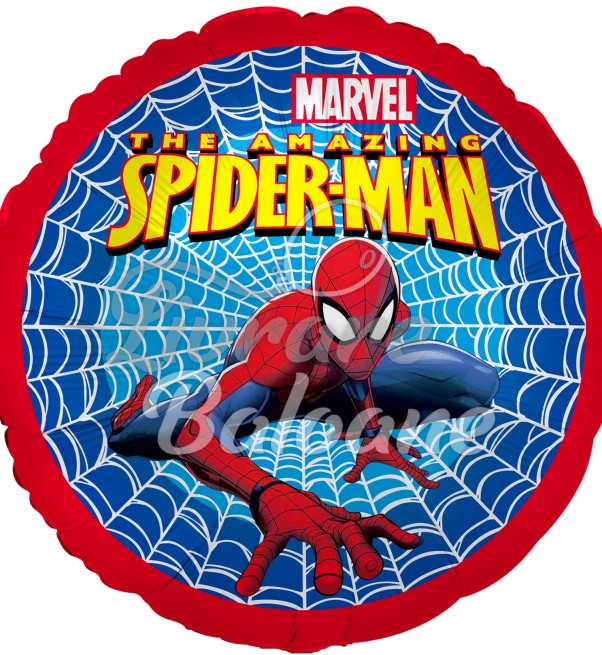 SpiderMan_Balon cu Heliu_Cerc 46 cm