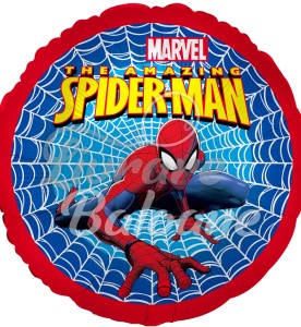 SpiderMan_Balon cu Heliu_Cerc 46 cm