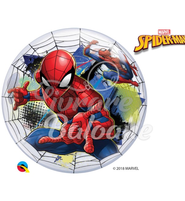 Balon cu Heliu_BUBBLES_SPIDERMAN 56 cm