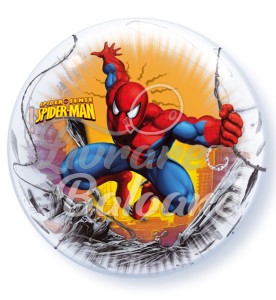 Balon cu Heliu_BUBBLES_SPIDERMAN 22_56 cm