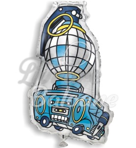Balon cu Heliu_Figurinǎ_FORTNITE BATTLE BUS 69 cm