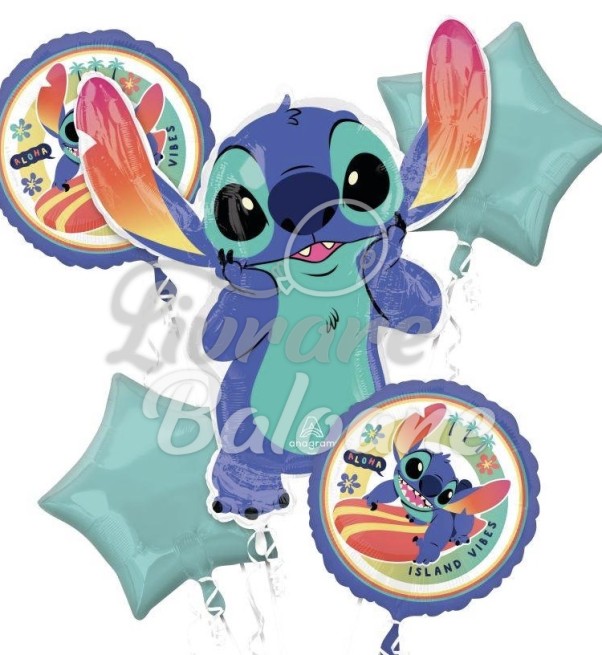 5 гелиевых шаров_STITCH
