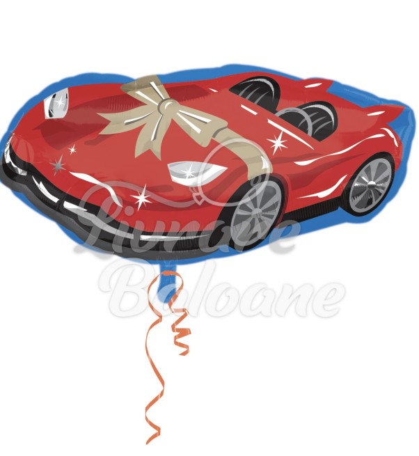 Гелиевый шар_Спортивная машина 91 см