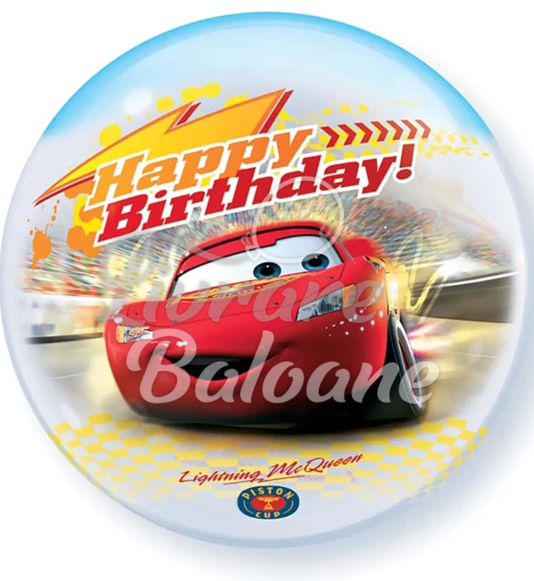 BUBBLES cu Heliu_Maşinǎ Fulger McQueen 56 cm