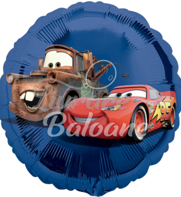 Balon cu Heliu_Cerc_Fulger McQueen