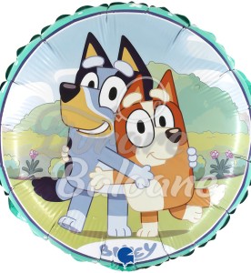 Balon cu Heliu_Bluey_Bingo_Cerc 46 cm