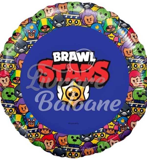 Balon cu Heliu_Cerc_BRAWL STARS 46 cm