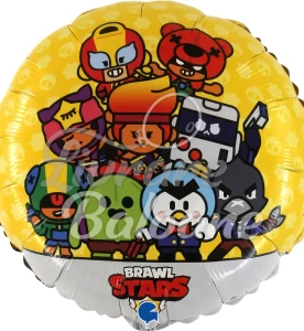 Balon cu Heliu_BRAWL STARS_Cerc 18_46 cm