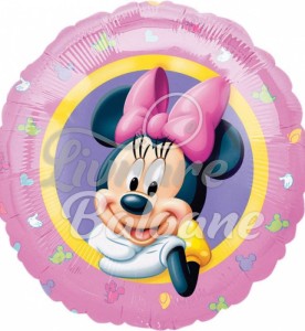 Balon cu Heliu_Minnie Mouse_Cerc 43 cm