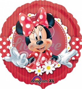Balon cu Heliu_Cerc Minnie Mouse 46 cm