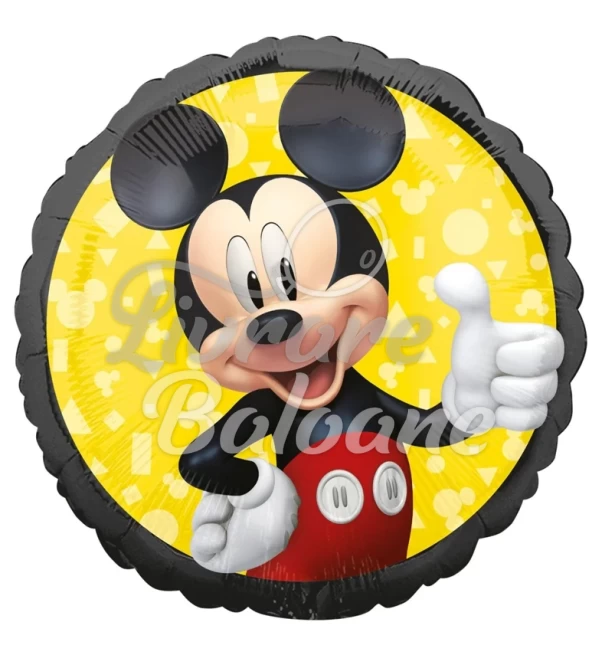 Balon cu Heliu_Mickey Mouse_Cerc 43 cm