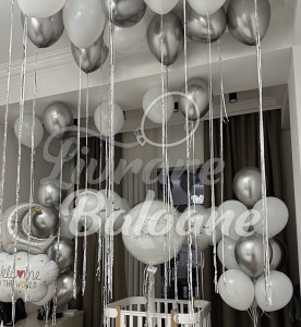 Decor cu Baloane la Comandă_Nou Născut (LB-14107)