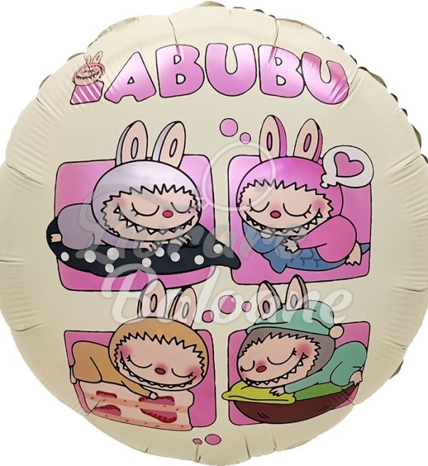 Balon cu Heliu_LABUBU_Cerc 46 cm (LB-19276)