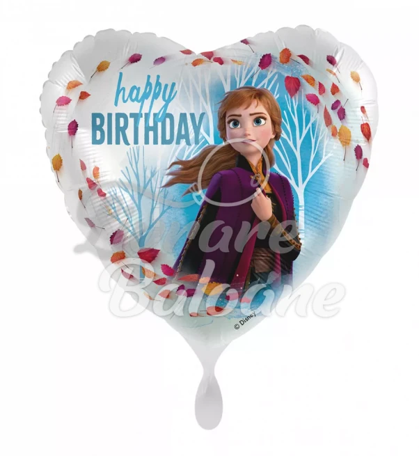 Balon Disney Frozen Anna_La mulți ani 43 cm