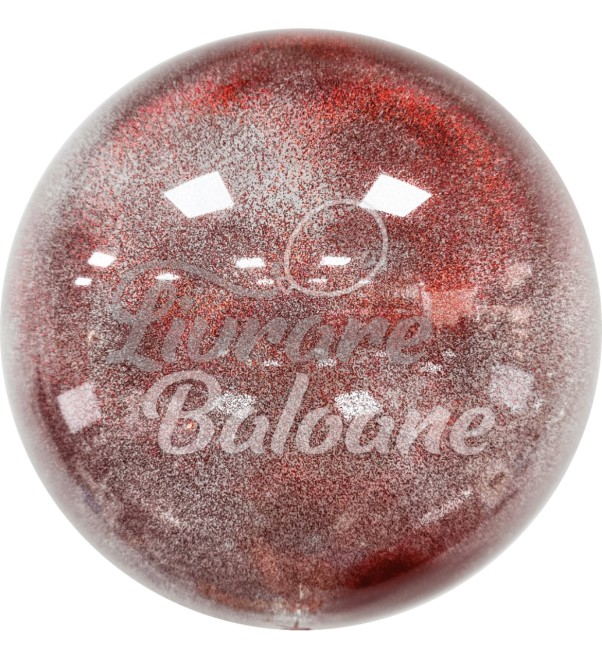 Bubble cu Heliu_Confetti Roșu 51 cm