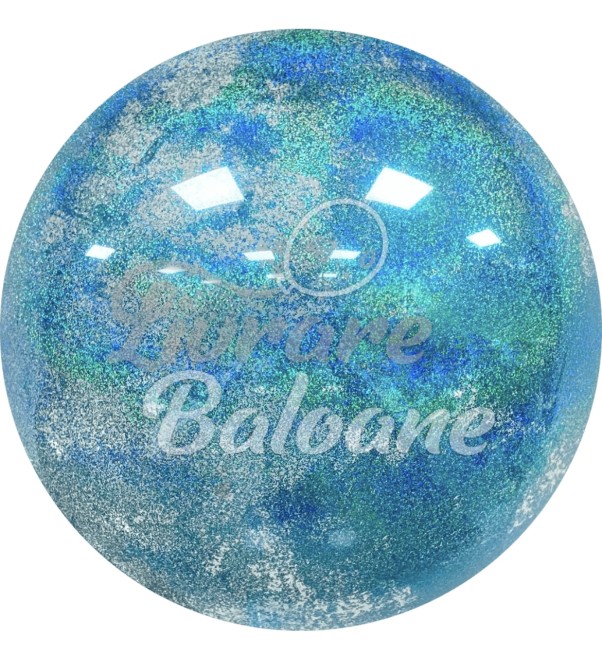 Bubble cu Heliu_Confetti Albastru 51 cm