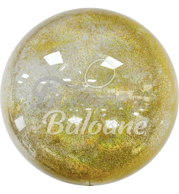 Bubble cu Heliu_Confetti Auriu 51 cm