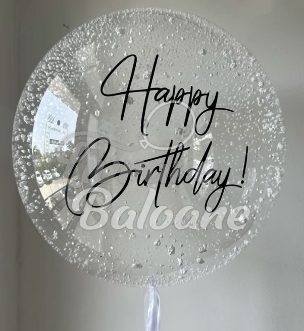 Balon cu Heliu_Bubble cu Confetti (LB-22006)