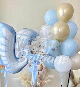 Baloane cu Heliu_Externare din Maternitate_BĂIEȚEL (LB-14112)