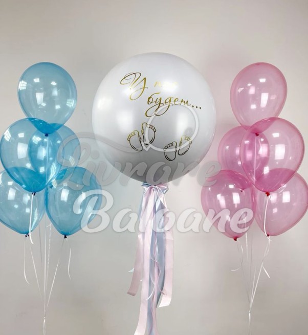 Гелиевые шары_ГЕНДЕРНАЯ ВЕЧЕРИНКА_Девочка или Мальчик (LB-23006)