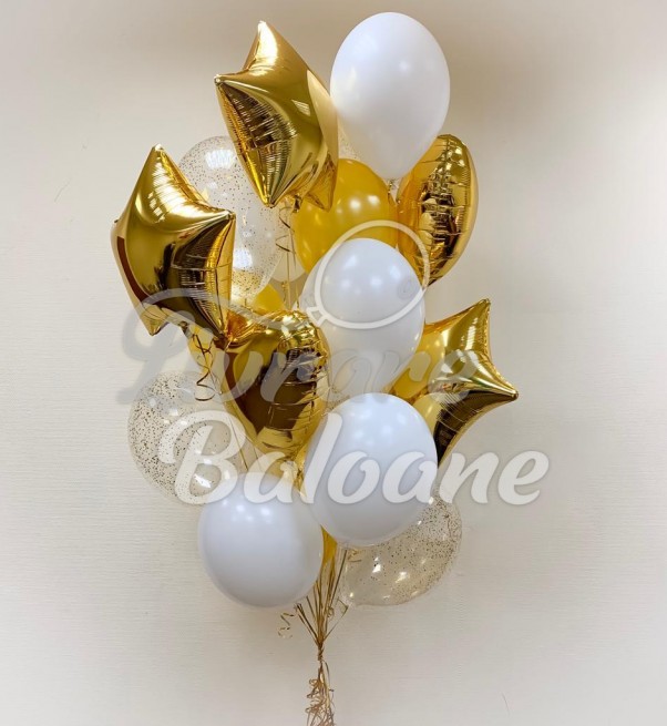 Buchet Baloane cu Heliu (LB-12008)