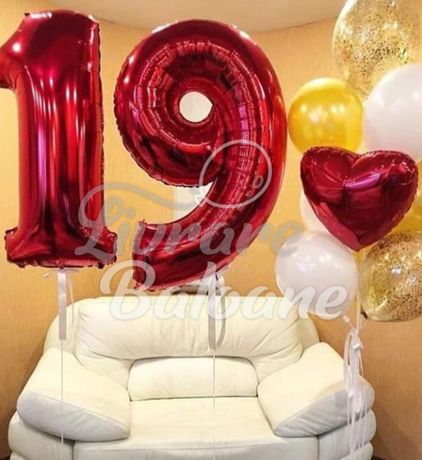 Букет Шаров 19 лет (LB-12020)