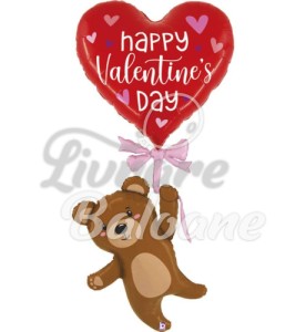 Balon cu Heliu "Bear Valentine" (LB-16008)