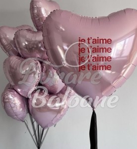Baloane cu heliu_Inimi Roz (LB-16019)