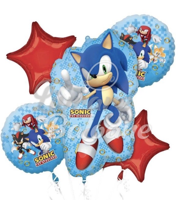 5 гелиевых шаров_SONIC