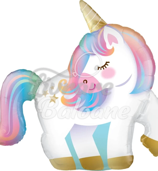Balon cu Heliu_Unicorn 104 cm, Qualatex