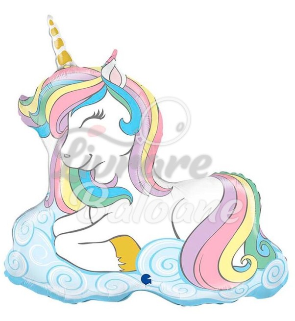 Balon cu Heliu_UNICORN_99 cm
