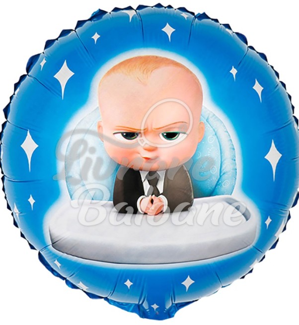 Balon cu Heliu_Baby BOSS_Cerc (LB-19244)