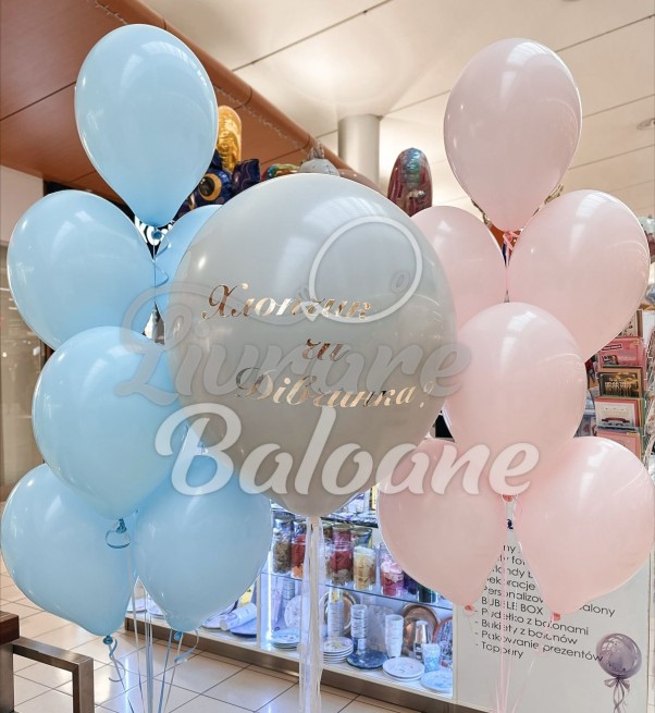 Set Baloane cu Heliu_Băiat sau Fetiță (LB-23004)