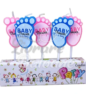 Set de lumânări pentru tort de petrecere BABY SHOWER (LB-23016)