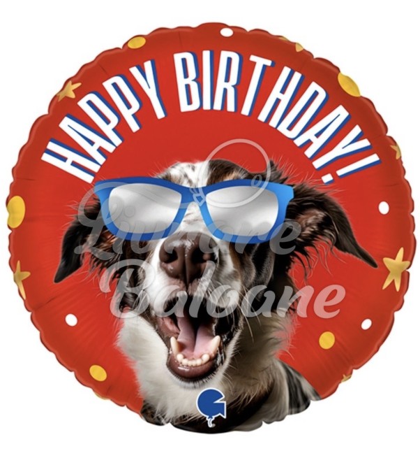 Câine balon HB cu ochelari (LB-15095)