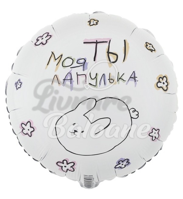 Balon cu Heliu_Eşti Drǎguța Mea (LB-24049)