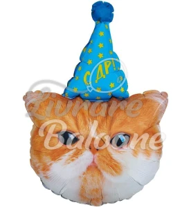 Balon cu Heliu Figurinǎ_Pisicǎ cu Cǎciulǎ (LB-15102)