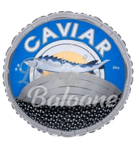 Balon Cerc cu Heliu_Caviar Negru (LB-24057)
